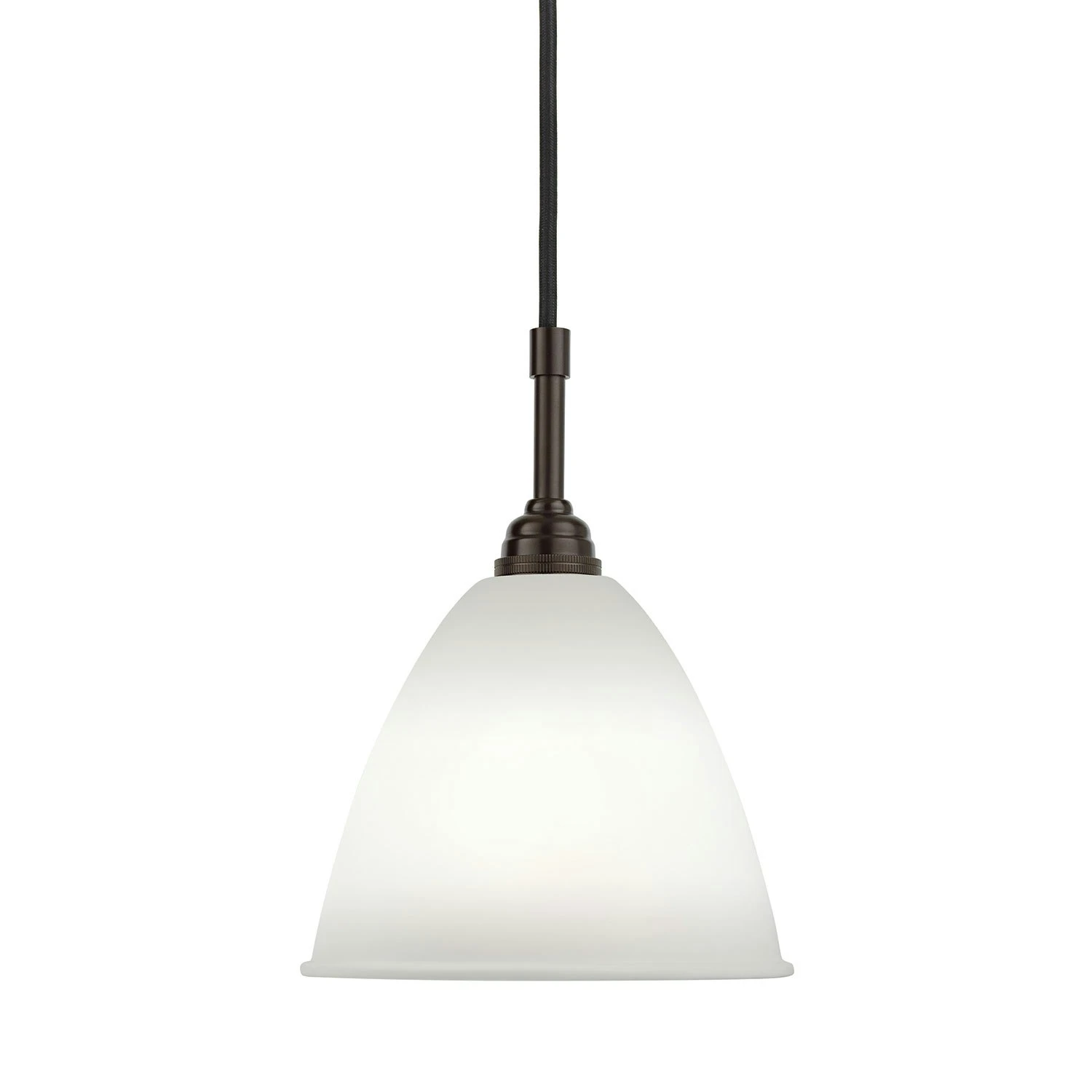 Gubi Bestlite BL9 S Pendant, Black Brass/Bone China 1 Gubi Bestlite BL9 S Pendant, Black Brass/Bone China