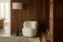 Gubi Gravity Vloerlamp, Zwart Marmer / Canvas -Meubel Serie Winkel gubi gravity vloerlamp 11