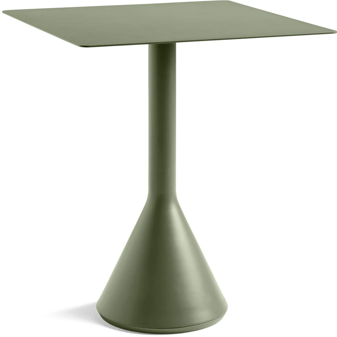 Hay Palissade Cone Tafel 65x65 Cm, Olive 1 Hay Palissade Cone Tafel 65x65 Cm, Olive