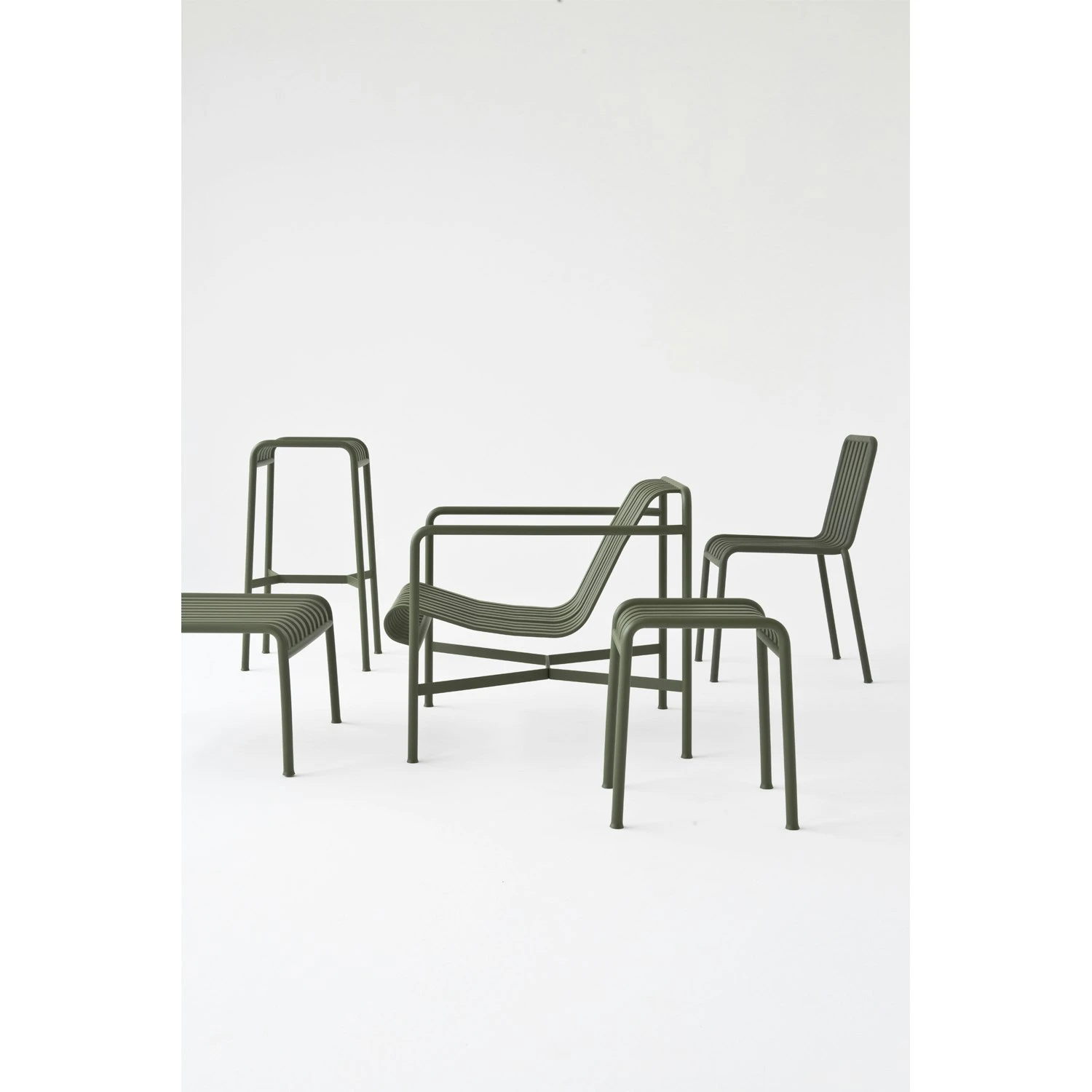 Hay Palissade Kruk, Olijfgroen 2 Hay Palissade Kruk, Olijfgroen - Afbeelding 2