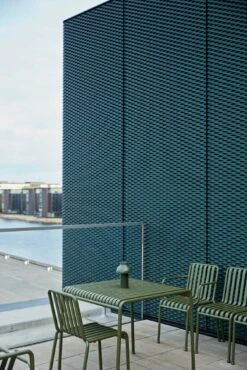 Hay Palissade Tafel 82,5x90 Cm, Olijfgroen 6 Hay Palissade Tafel 82,5x90 Cm, Olijfgroen -Meubel Serie Winkel hay palissade tafel 80x80 cm 9