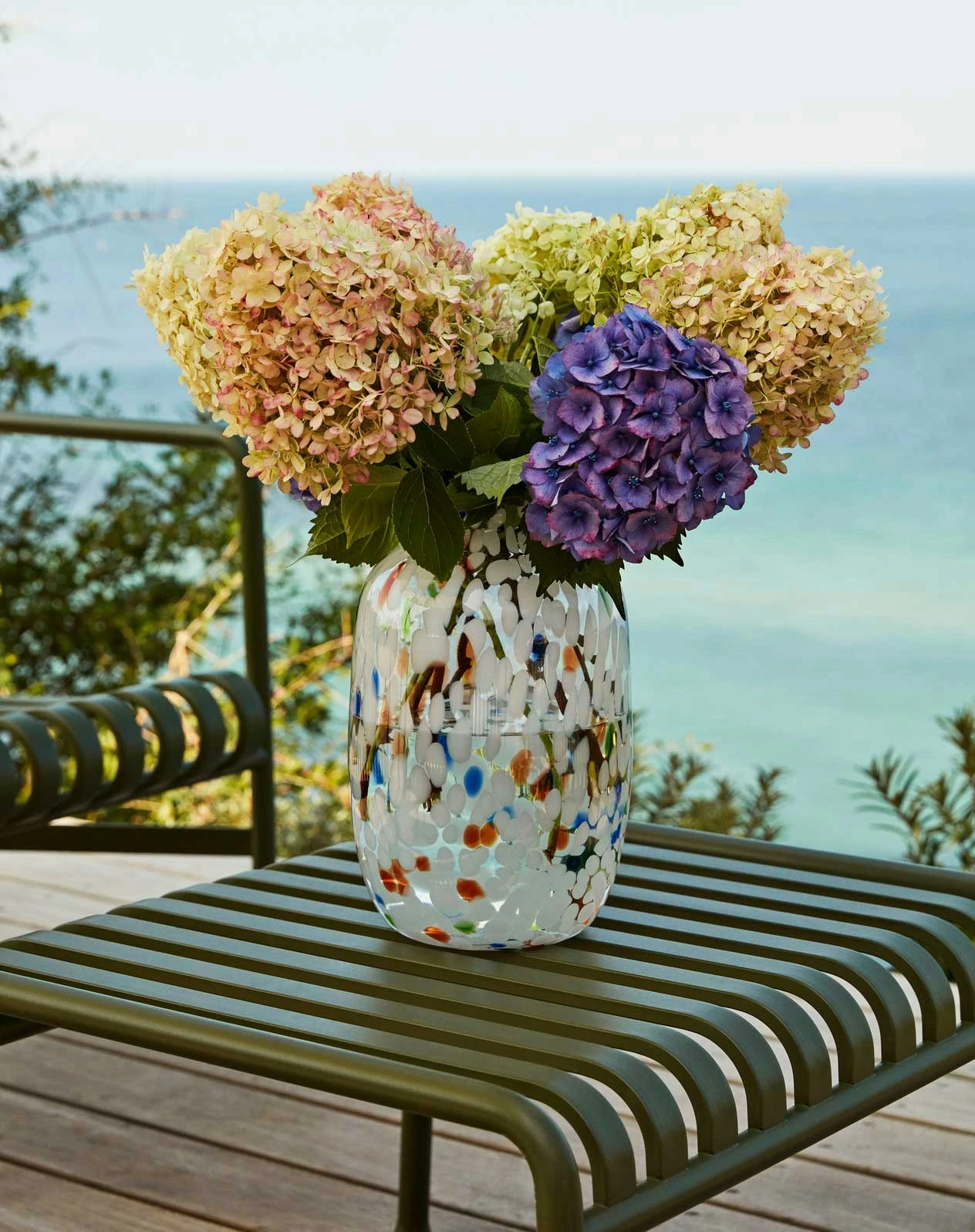 Hay Palissade Voetenbank, Olijfgroen 3 Hay Palissade Voetenbank, Olijfgroen - Afbeelding 3