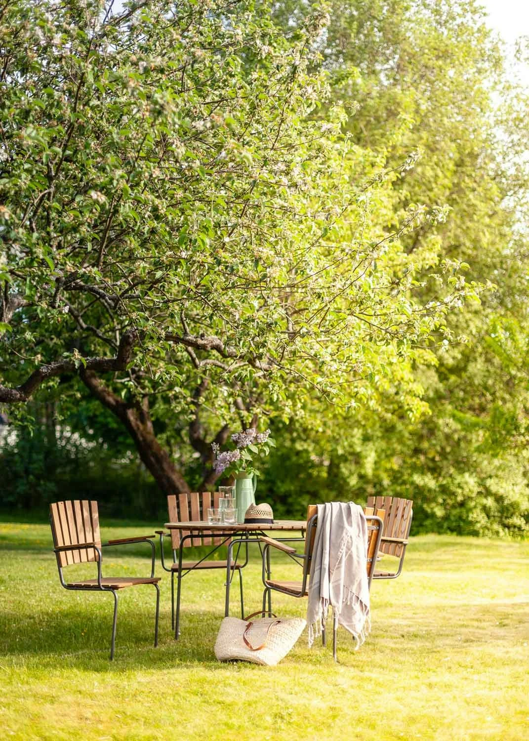 Sandhamn Stoelen Pak Van 4, Thermisch Behandeld As 3 Sandhamn Stoelen Pak Van 4, Thermisch Behandeld As - Afbeelding 3