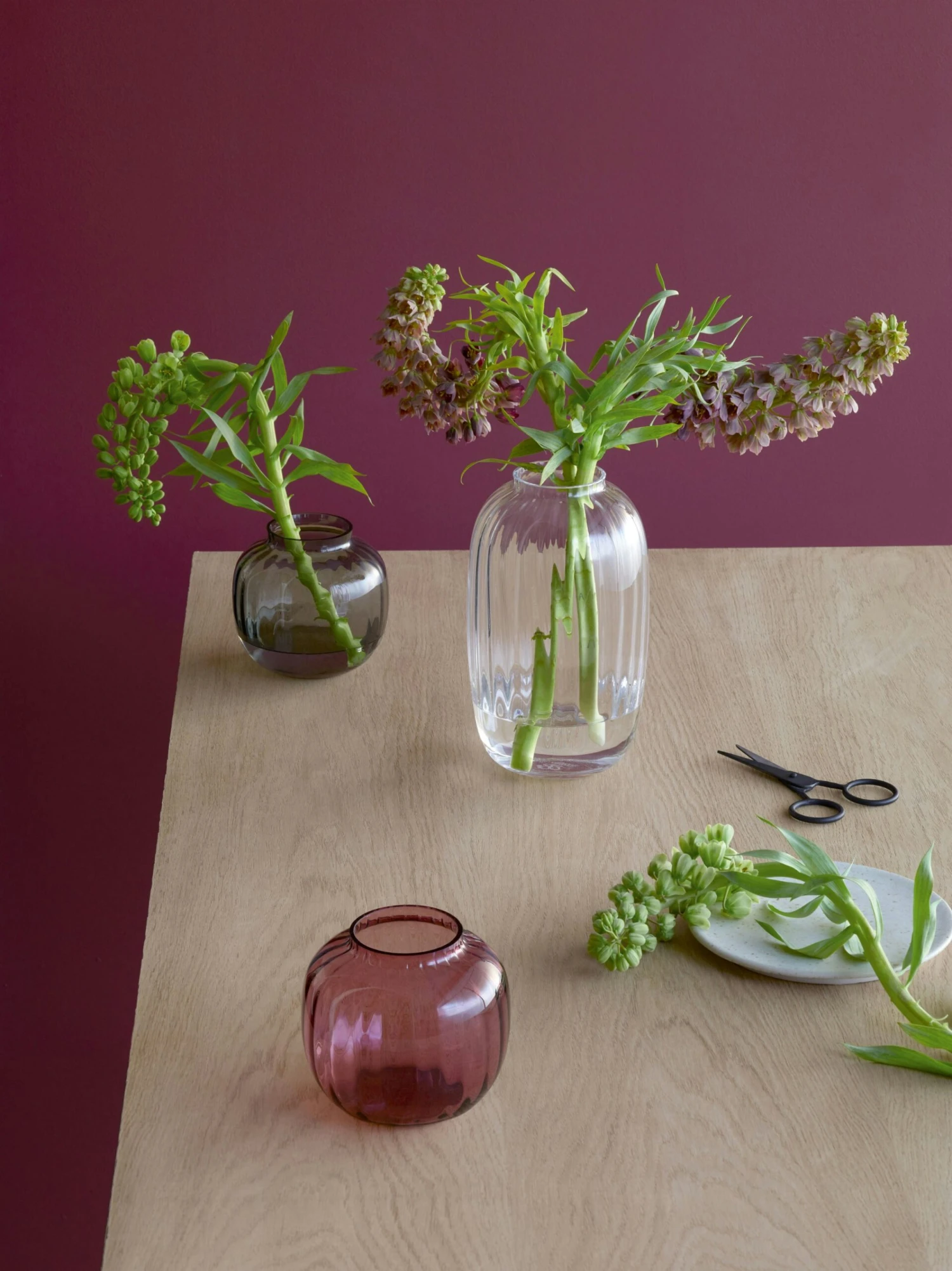 Holmegaard Primula Vase 25,5 Cm, Clear 5 Holmegaard Primula Vase 25,5 Cm, Clear - Afbeelding 5