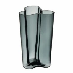 Iittala Alvar Aalto Vase 25,1 Cm, Dark Grey