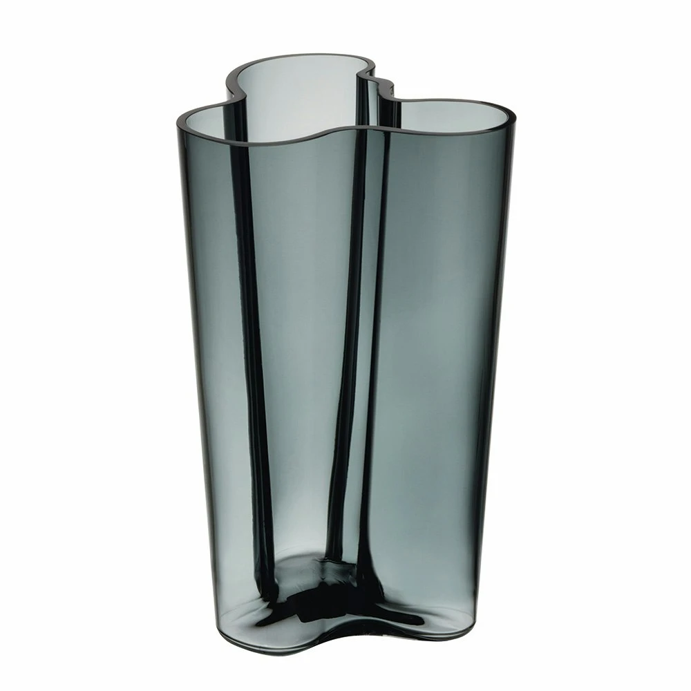 Iittala Alvar Aalto Vase 25,1 Cm, Dark Grey 1 Iittala Alvar Aalto Vase 25,1 Cm, Dark Grey