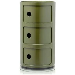 Kartell Componibili Modulesysteem 3 Compartimenten, Groen