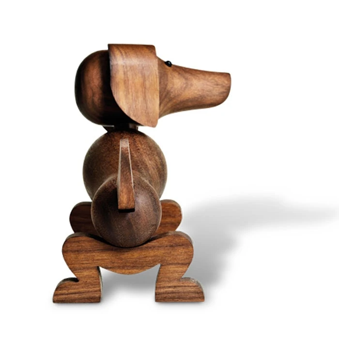 Kay Bojesen Hond, Walnoot 2 Kay Bojesen Hond, Walnoot - Afbeelding 2