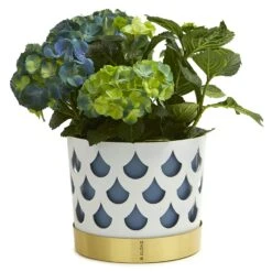 Klong Trio Flowerpot Medium Drop, White 8 Klong Trio Flowerpot Medium Drop, White -Meubel Serie Winkel klong trio flowerpot drop white 19