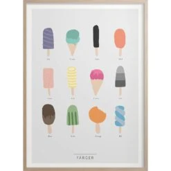 Colors Poster, 50x70 Cm