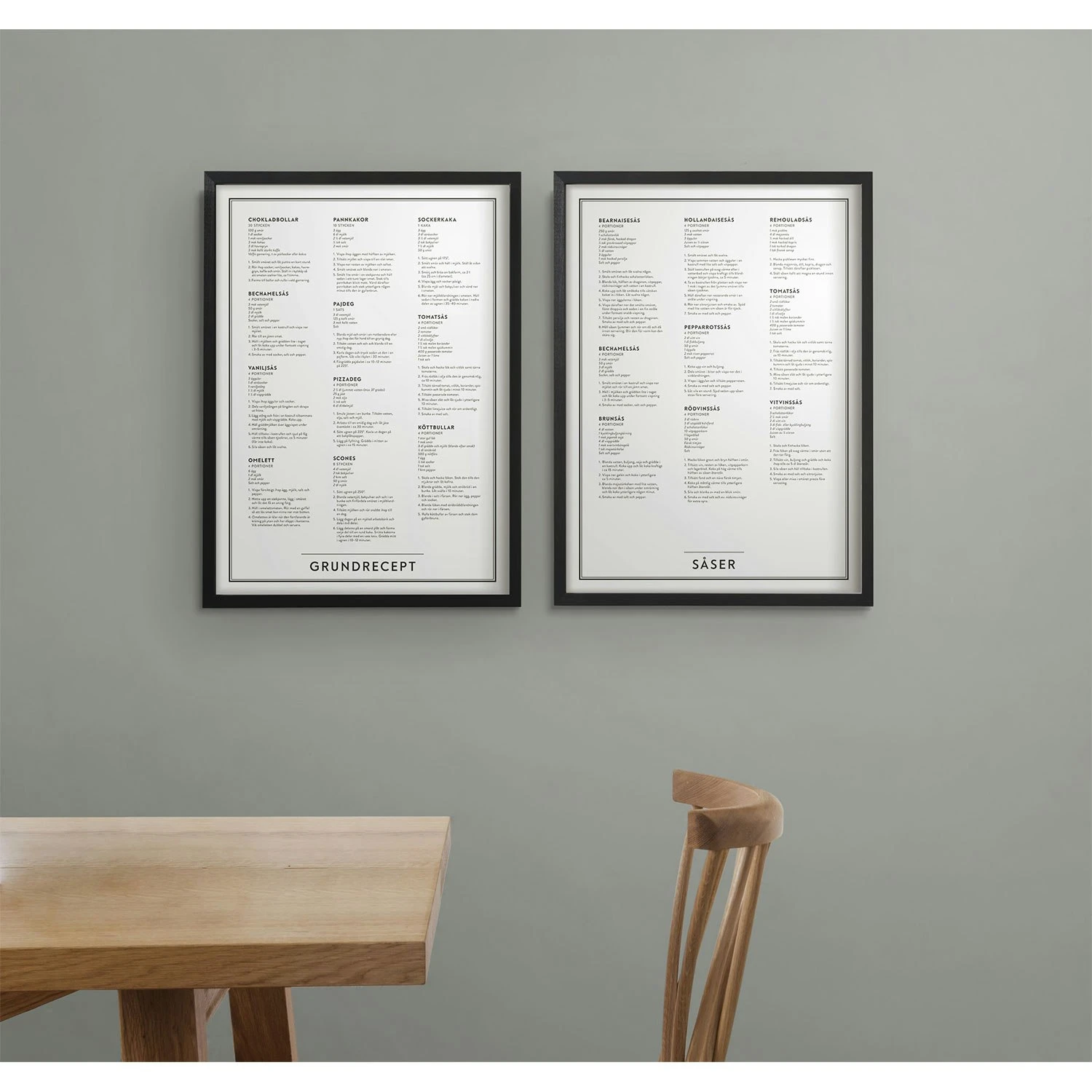 Sauces Poster, 30x40 Cm 2 Sauces Poster, 30x40 Cm - Afbeelding 2