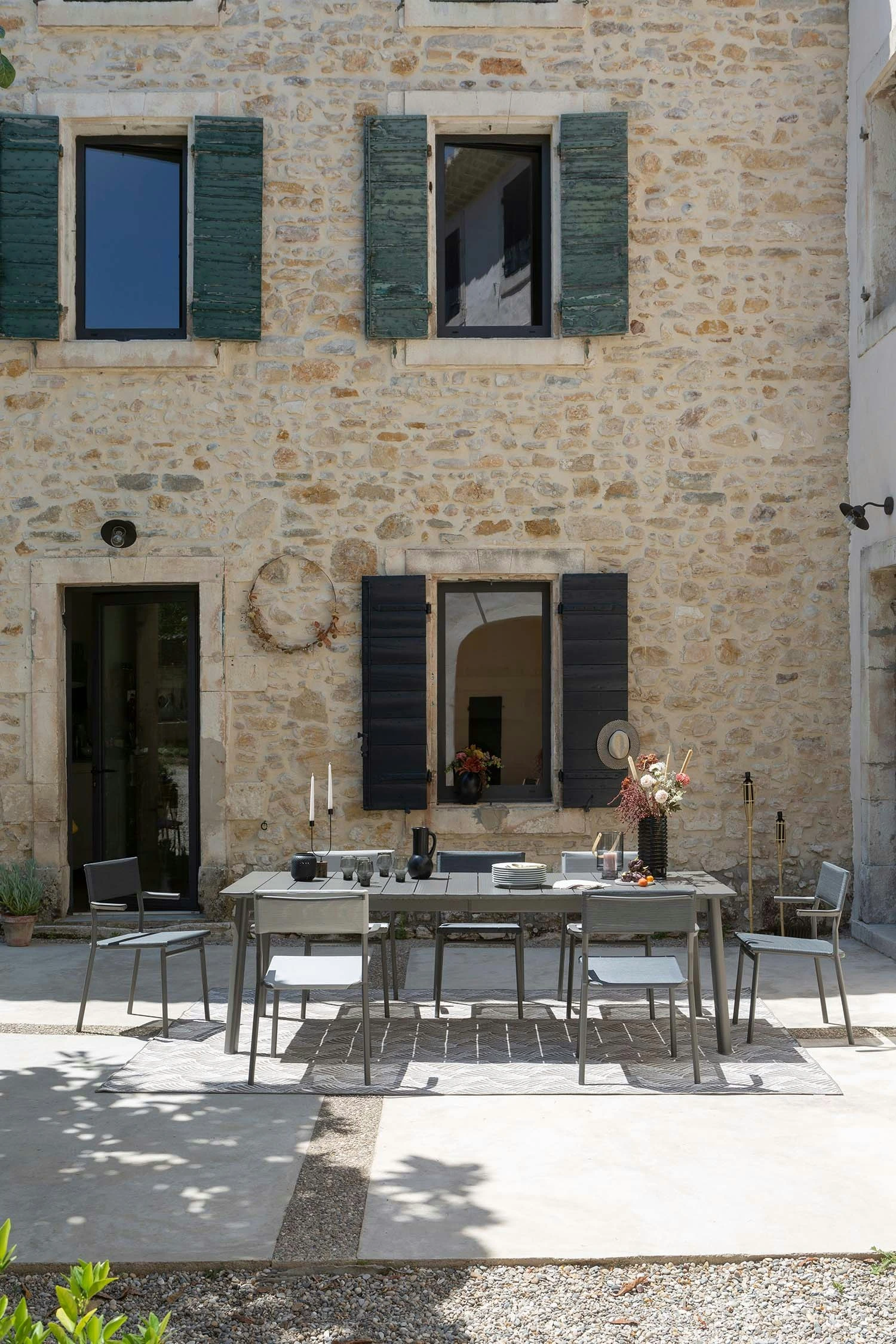 Lafuma Oron Tafel Aluminium, M 100x170-205 Cm, Titan 3 Lafuma Oron Tafel Aluminium, M 100x170-205 Cm, Titan - Afbeelding 3