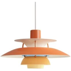Louis Poulsen PH 5 Mini Hanglamp, Oranje