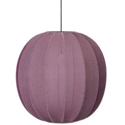 Knit-Wit Hanglamp Rond 60 Cm, Wijnrood