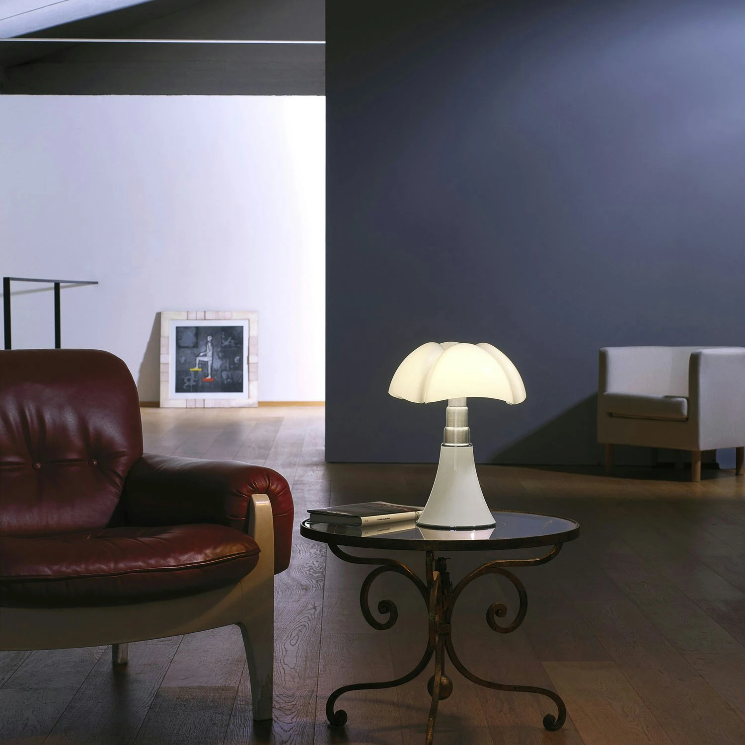 Martinelli Luce Pipistrello Mini Table Lamp Portable, Brown 3 Martinelli Luce Pipistrello Mini Table Lamp Portable, Brown - Afbeelding 3