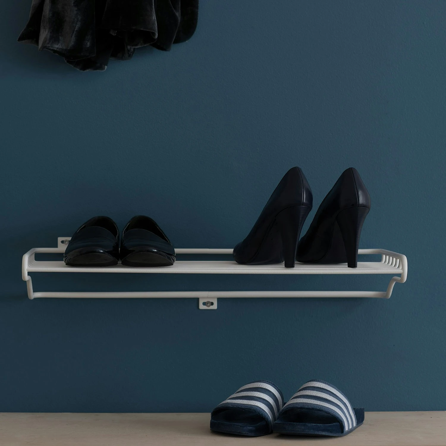 Maze Schoenenrek, Wit Mat 2 Maze Schoenenrek, Wit Mat - Afbeelding 2