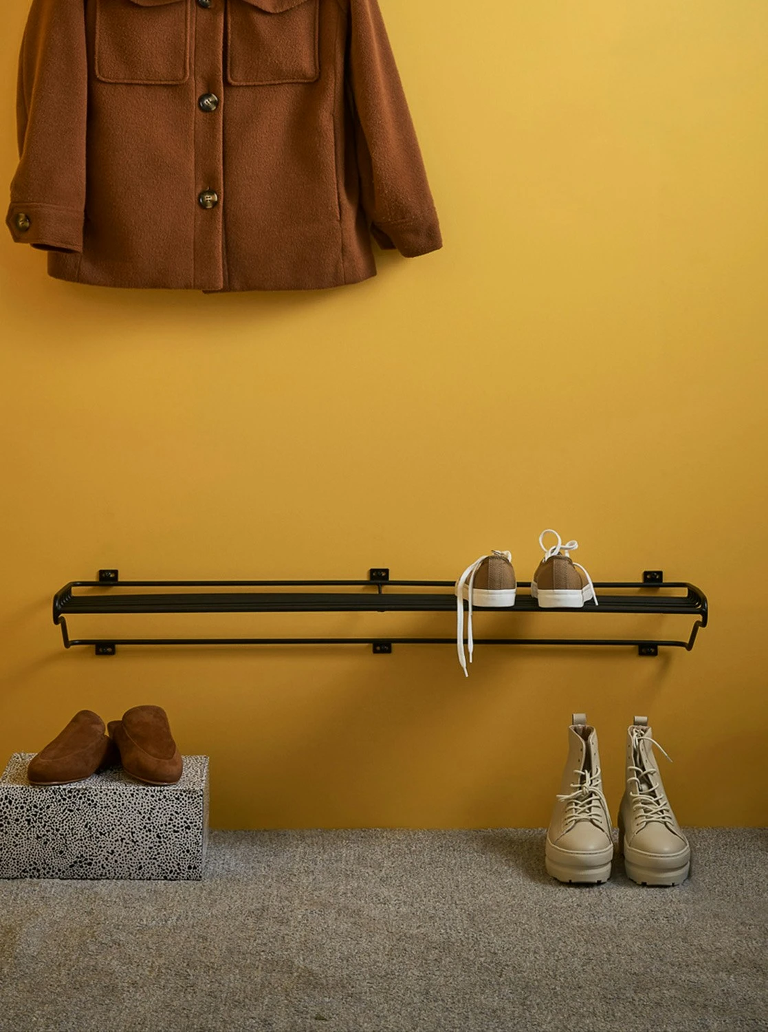 Maze Schoenenrek L, Zwart 3 Maze Schoenenrek L, Zwart - Afbeelding 3