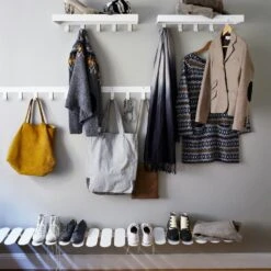 Maze Step Schoenenrek, Wit -Meubel Serie Winkel maze step shoe shelf 10