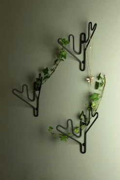 Maze Twig Muurhanger, Zwart -Meubel Serie Winkel maze twig muurhanger 12