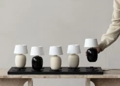 Menu Torso Lamp Draagbaar Ø11,7 Cm, Robijnrood -Meubel Serie Winkel menu torso lamp draagbaar 117 cm 0