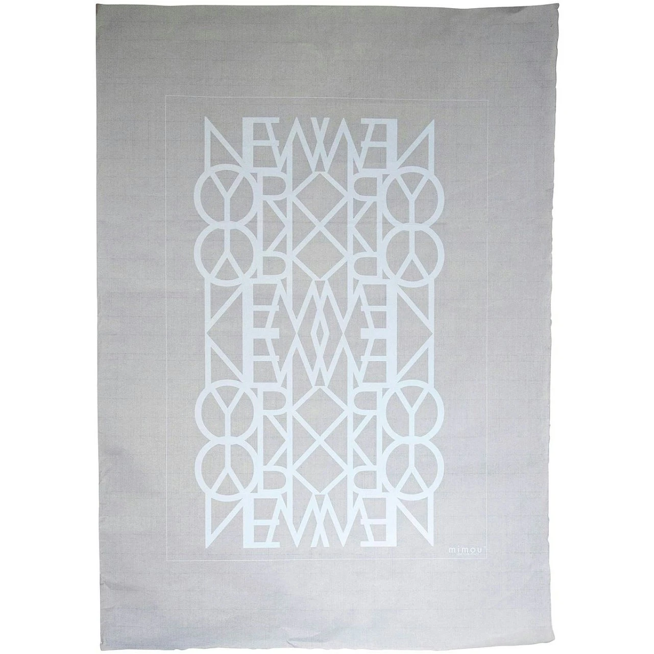 New York Peace Poster 50x70 Cm, White 1 New York Peace Poster 50x70 Cm, White