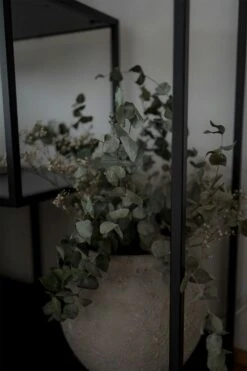 Muubs Luna Decorative Pot Grey, 25 Cm -Meubel Serie Winkel muubs luna vaas grijs 7