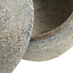 Muubs Stain Bonbonnière Terracotta 15x13 Cm, Grijsbruin 9 Muubs Stain Bonbonnière Terracotta 15x13 Cm, Grijsbruin -Meubel Serie Winkel muubs stain bonbonniere terracotta 15x13 cm grijsbruin 3