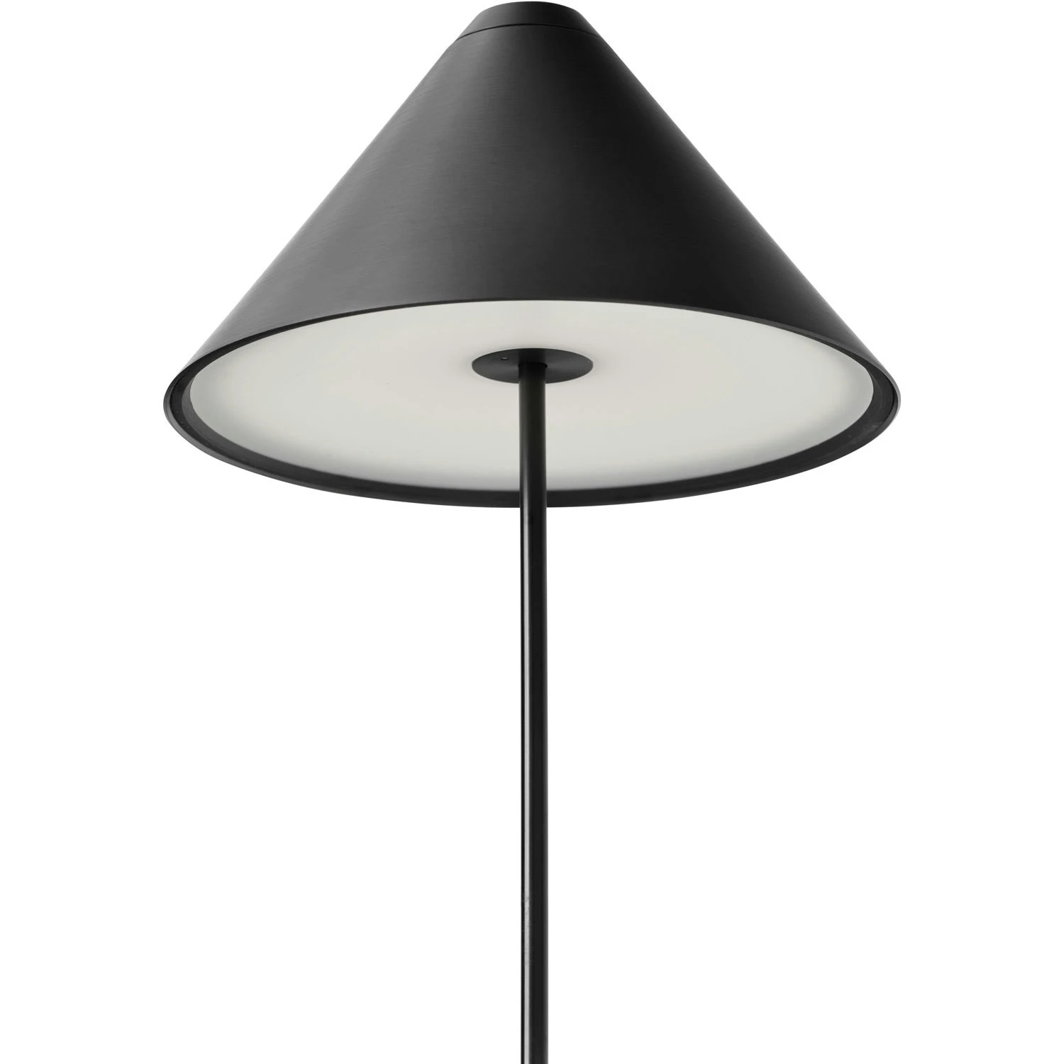 New Works Brolly Tafellamp Draagbaar, Steel Black 2 New Works Brolly Tafellamp Draagbaar, Steel Black - Afbeelding 2