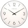 NeXtime Basic Dome Wall Clock, White