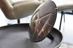 NeXtime Big Stripe Mini Dome Wall Clock, Black -Meubel Serie Winkel nextime big stripe mini dome wall clock 9