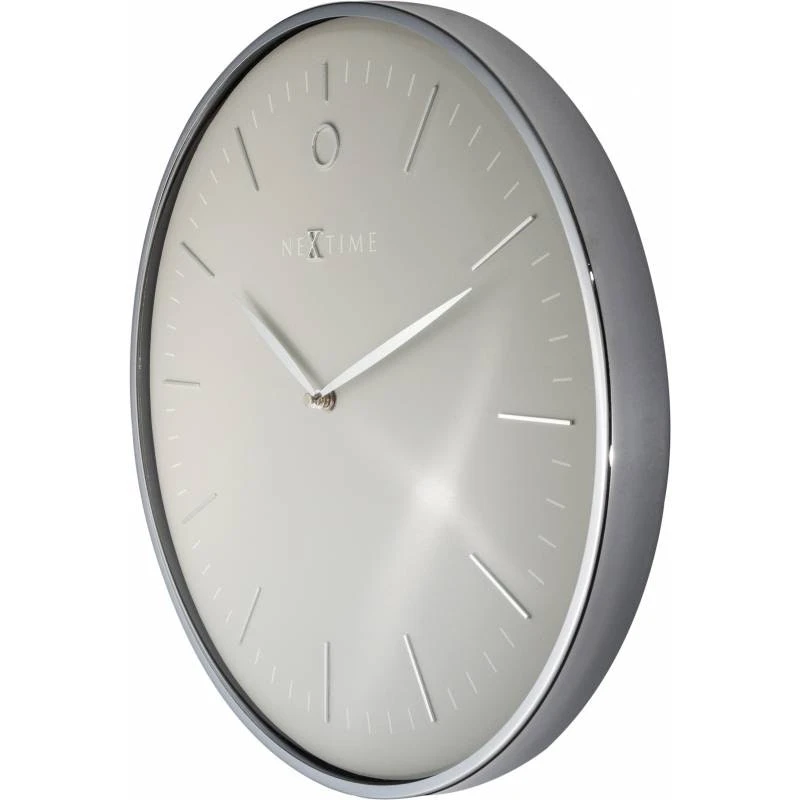 NeXtime Glamour Wall Clock, Grey 3 NeXtime Glamour Wall Clock, Grey - Afbeelding 3