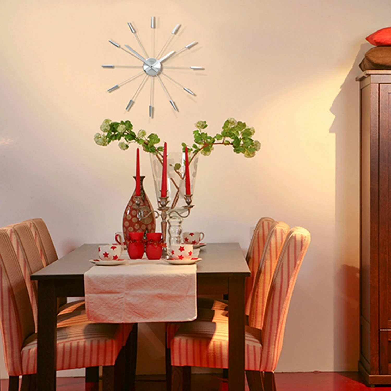 NeXtime Plug Inn Wandklok, Zwart 5 NeXtime Plug Inn Wandklok, Zwart - Afbeelding 5