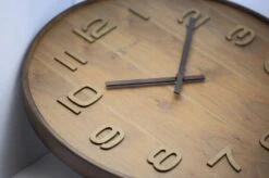 NeXtime Wood Wood Wall Clock Medium, Brown -Meubel Serie Winkel nextime wood wood wall clock medium 8