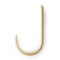 Normann Copenhagen Curve Haak 17,7x5,3 Cm, Blauw -Meubel Serie Winkel normann copenhagen curve hook 33