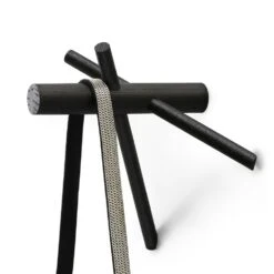 Normann Copenhagen Sticks Hook, Set Of 2, Black -Meubel Serie Winkel normann copenhagen sticks hook set of 2 black 9