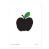Black Apple Poster 50x70 Cm
