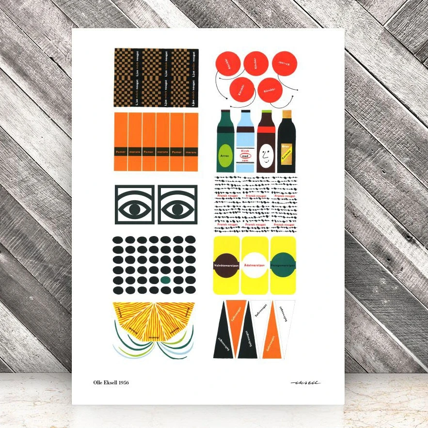 Ögon Chocolate Box Poster 50x70 Cm 2 Ögon Chocolate Box Poster 50x70 Cm - Afbeelding 2