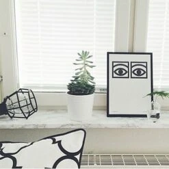 Ögon One Eye Poster A4 -Meubel Serie Winkel olle eksell ogon cacao one eye poster a4 6