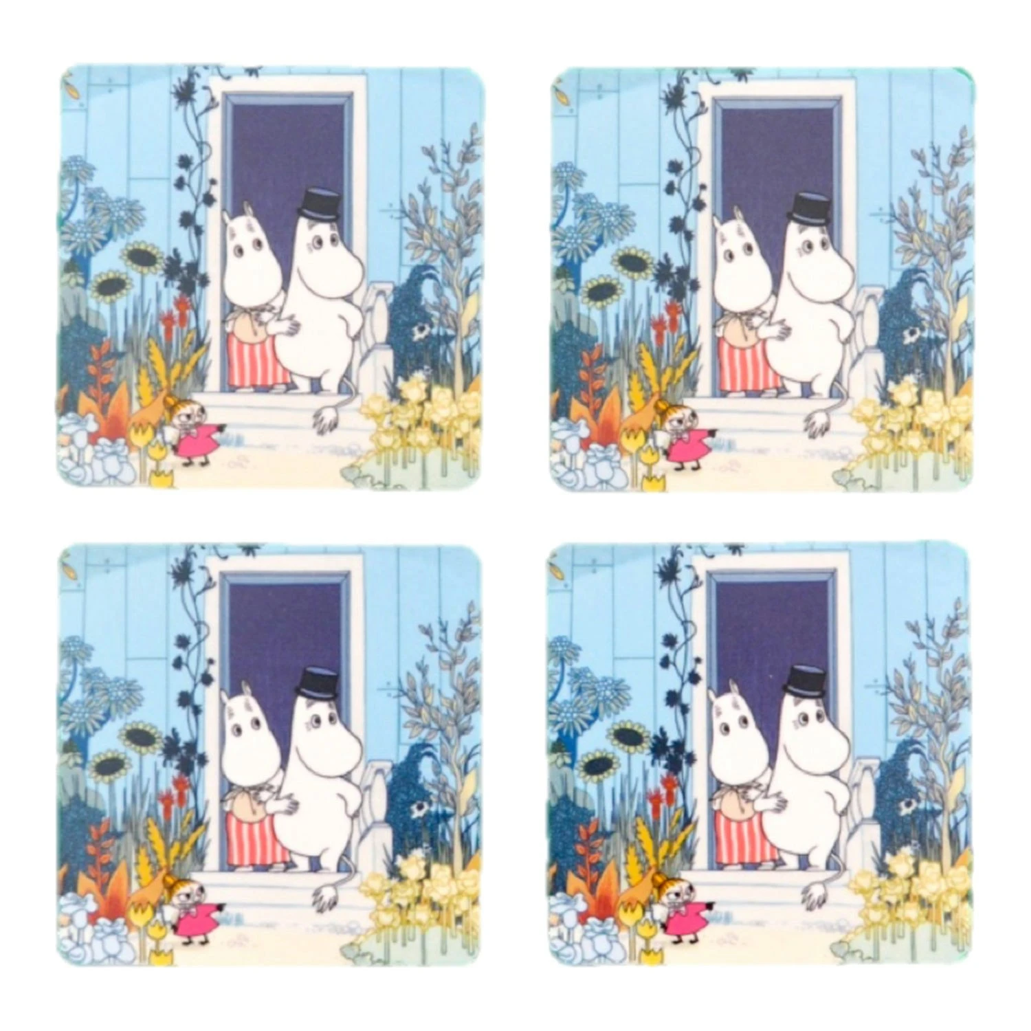 Moomin Doorstep Trivet 4-pack 1 Moomin Doorstep Trivet 4-pack