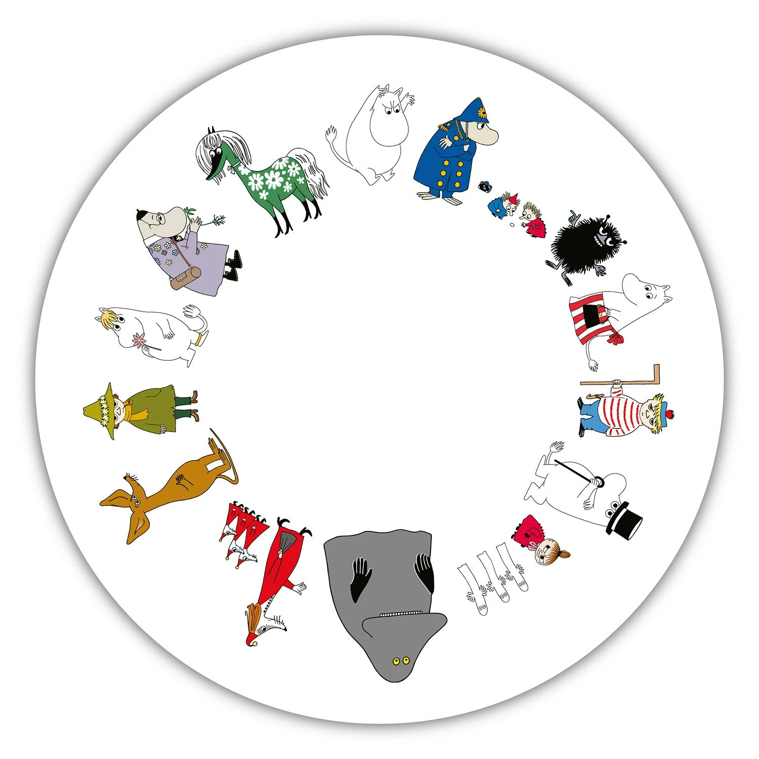 Moomin Online Pot Coaster, 21 Cm 1 Moomin Online Pot Coaster, 21 Cm