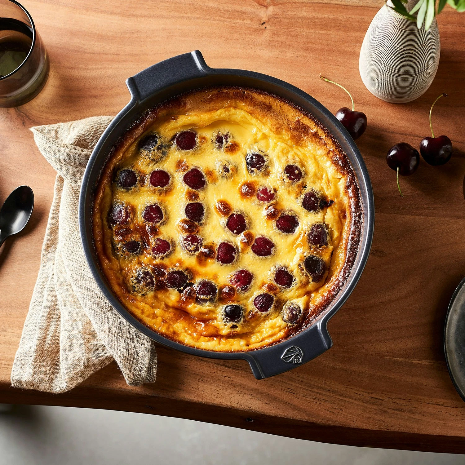 Peugeot Appolia Ovenschaal 23 Cm, Leisteen 2 Peugeot Appolia Ovenschaal 23 Cm, Leisteen - Afbeelding 2