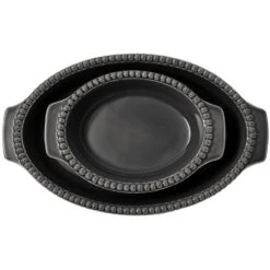 DARIA Ovenschaal 35 Cm, Clean Grey 5 DARIA Ovenschaal 35 Cm, Clean Grey -Meubel Serie Winkel potteryjo daria ovenschaal 35 cm 14