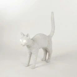 Seletti Jobby The Cat Lamp, Black/ White 9 Seletti Jobby The Cat Lamp, Black/ White -Meubel Serie Winkel seletti jobby the cat lamp white 10