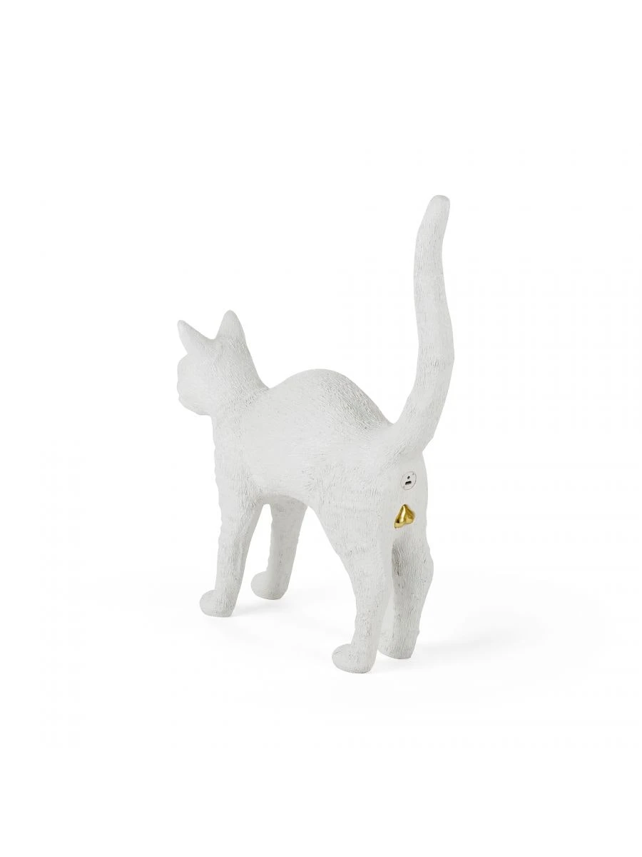 Seletti Jobby The Cat Lamp, Black/ White 6 Seletti Jobby The Cat Lamp, Black/ White - Afbeelding 6