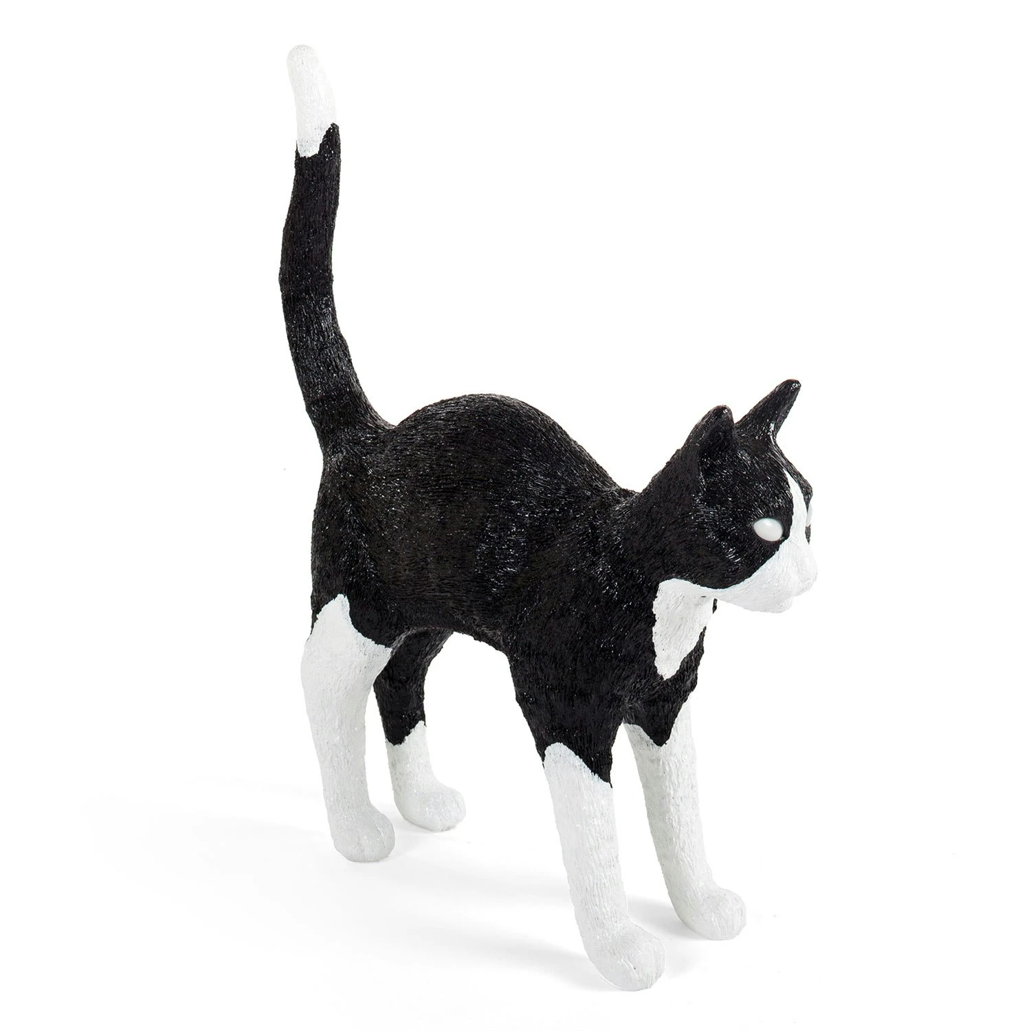 Seletti Jobby The Cat Lamp, Black/ White 1 Seletti Jobby The Cat Lamp, Black/ White