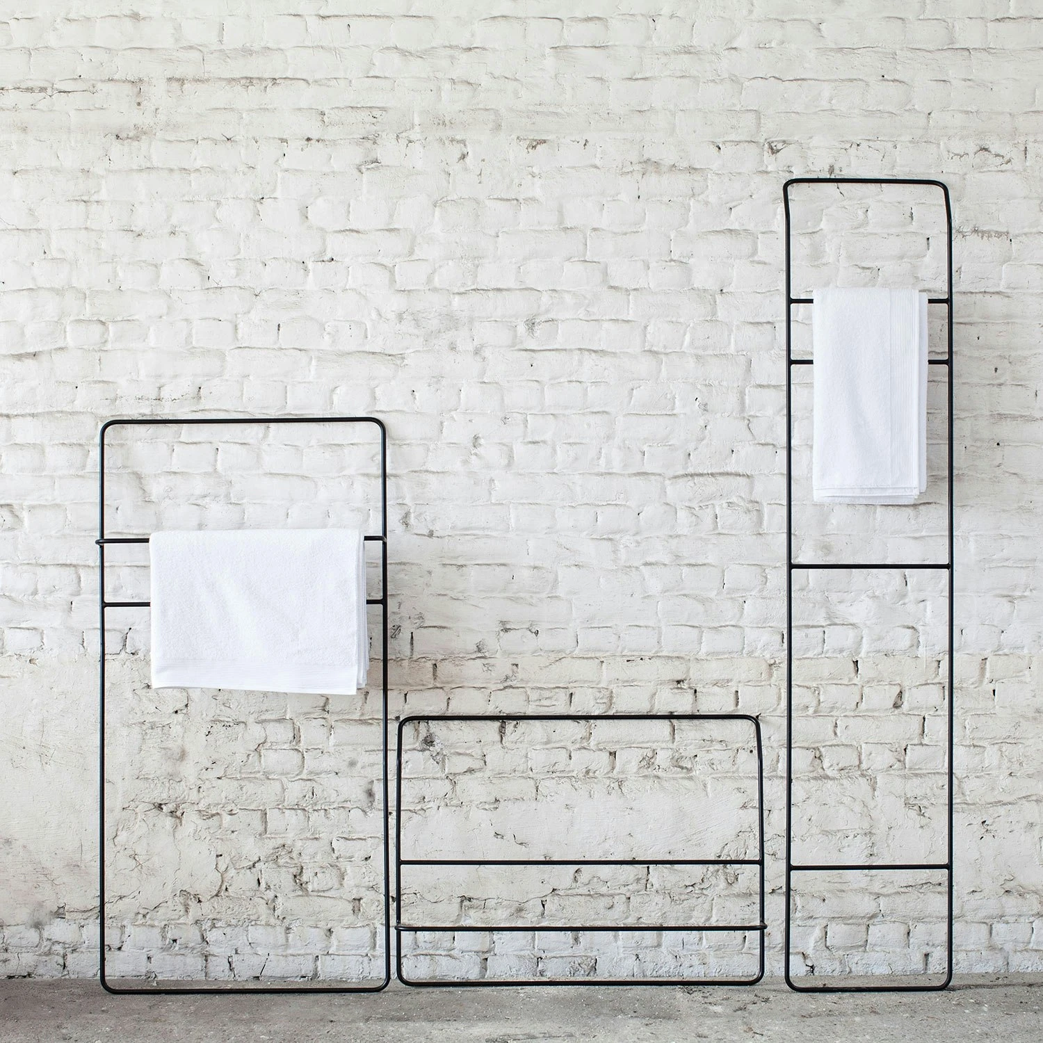 Serax Juno Wall Towel Rack, Black 3 Serax Juno Wall Towel Rack, Black - Afbeelding 3