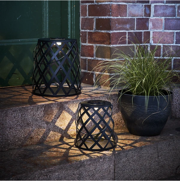 Star Trading Calabria Lantaarn Zonnecel, 20 Cm 3 Star Trading Calabria Lantaarn Zonnecel, 20 Cm - Afbeelding 3