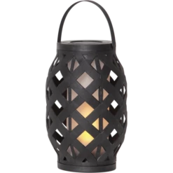 Star Trading Flame Lantaarn 23 Cm, Zwart