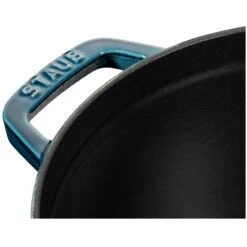Staub Cocotte Rond 24 Cm 3,8 L, Petrolblauw 9 Staub Cocotte Rond 24 Cm 3,8 L, Petrolblauw -Meubel Serie Winkel staub staub cocotte rond 3