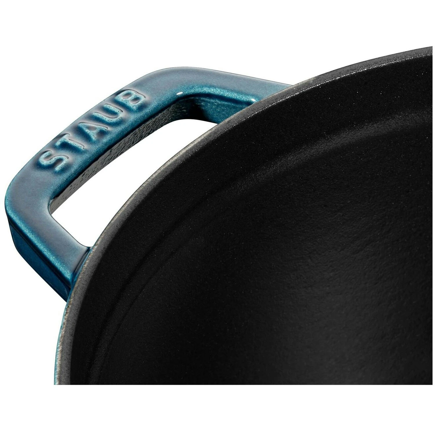 Staub Cocotte Rond 24 Cm 3,8 L, Petrolblauw 5 Staub Cocotte Rond 24 Cm 3,8 L, Petrolblauw - Afbeelding 5